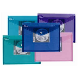 Polyfile Electra CD-1 A4 Assorted [Pack 5]